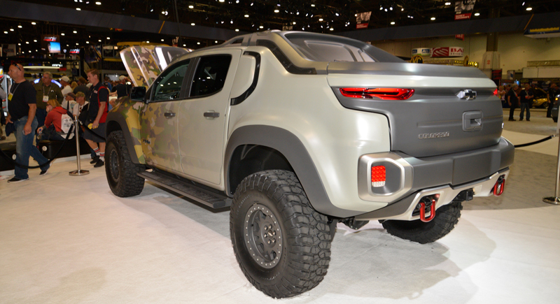 Chevrolet Silverado ZH2 Hydrogen Fuel Cell Military Field Testing Vehicle 2016 